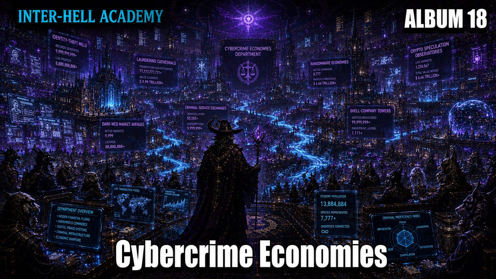 Album 18: Cybercrime Economies cover