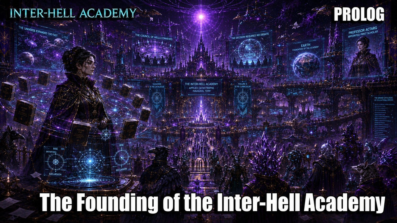 Prolog: The Founding of the Inter-Hell Academy cover